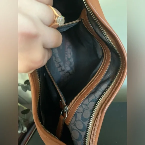 Vintage Y2k Coach Ergo Hobo smooth leather shoulder bag - Picture 11 of 12